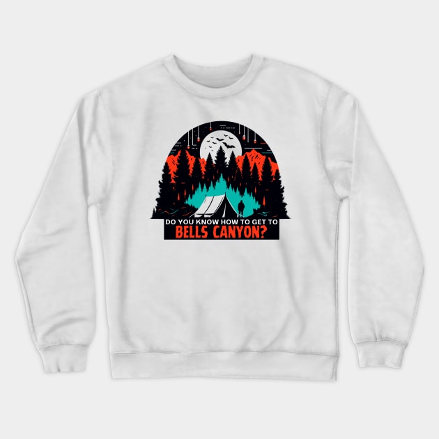 Do you know how to get to Bells Canyon? MRBALLEN MR BALLEN MR.BALLEN MR. BALLEN PODCAST YOUTUBE LUNGY missing 411, MERCH, STORE, SHOP, SHIRT, TEE, MUG, HAT, HOODIE, GIFT, STICKER, Bell’s, strange dark and mysterious Crewneck Sweatshirt by cloudhiker